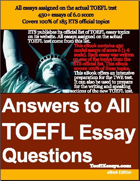 Answers to all toefl essay questions